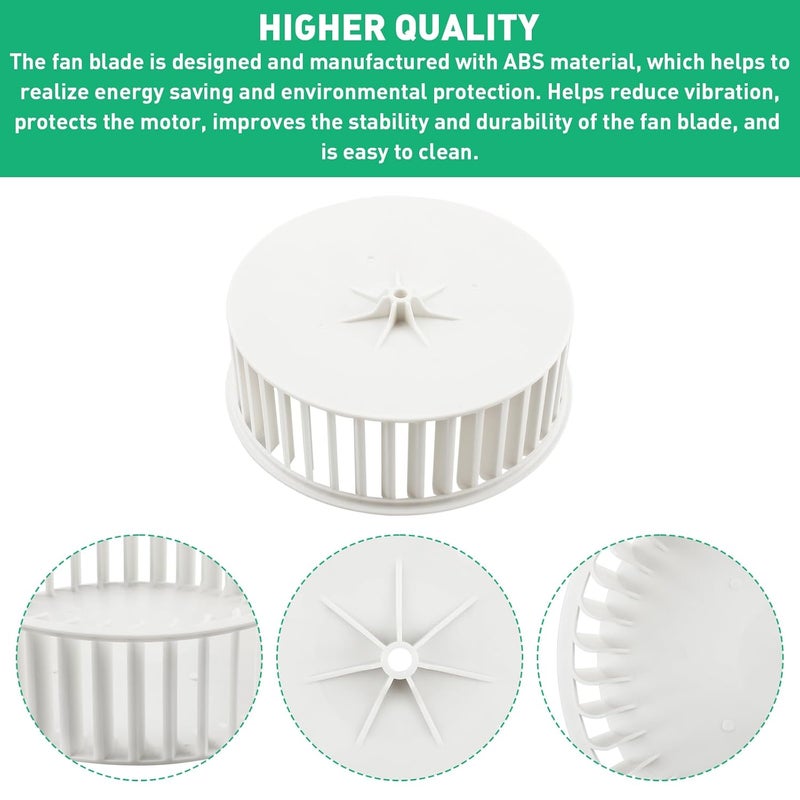 seork 5901A000 Bathroom Fan Blower Wheel Replacement Fits for Broan Nutone Fan Blower Wheel 8832 5900A000 NT5901A000 NT51919000 SNT5901A000 JA2C0208-1 SNT51919000 - Image 5